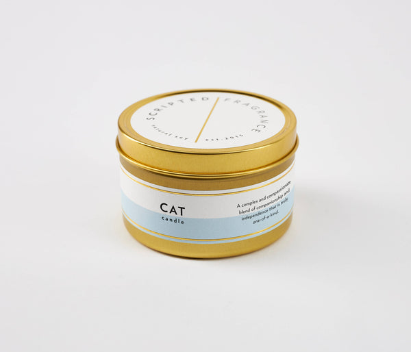 Candle, Cat: Reusable Glass