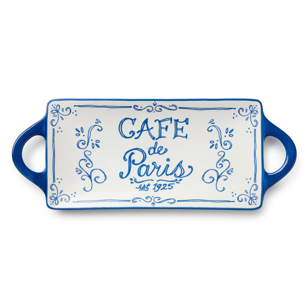 Bistro Rectangular Tray with Handles