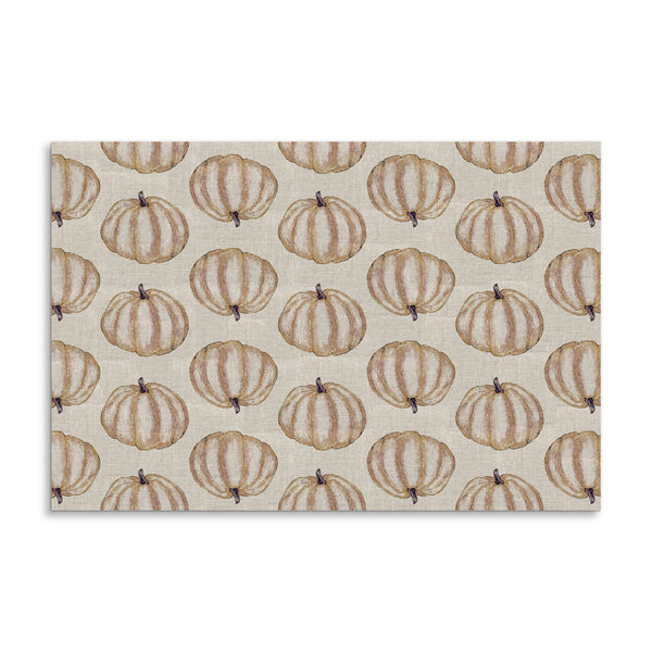 Placemats, Gold Pumpkins