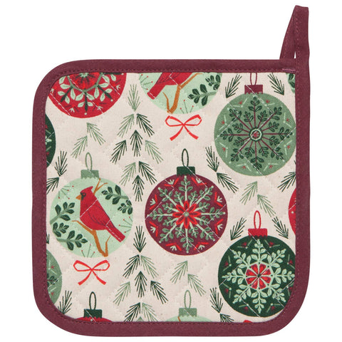 Good Tidings Christmas Chef Potholder