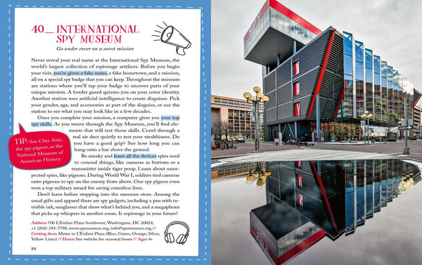 Book, 111 Places for Kids in Washington, DC That You Must Not Miss