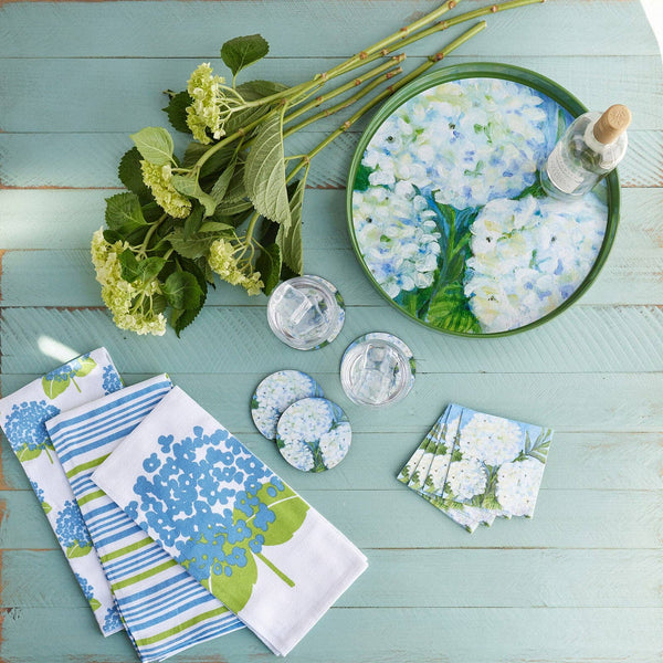 Hydrangea Kitchen Towels, Set/ 3