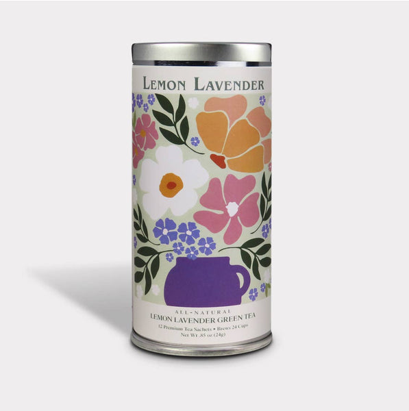 Tea Tin, Fluer Nuevo Lemon Lavender
