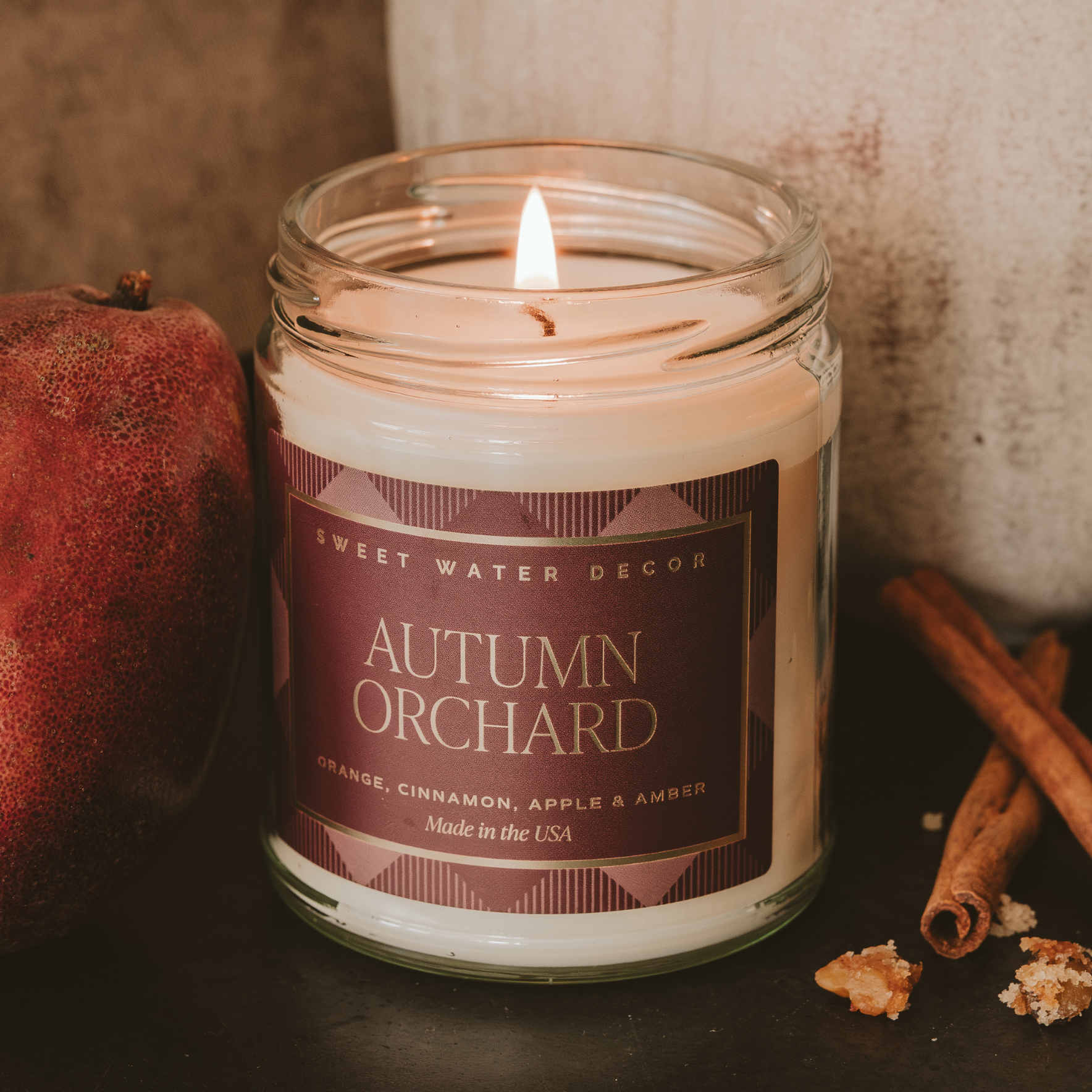 Holiday Candle, Autumn Orchard 9 oz Soy