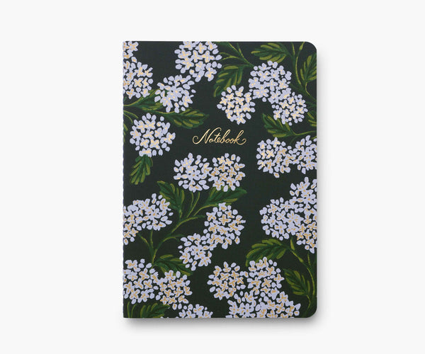Hydrangeas Notebooks, Set/3