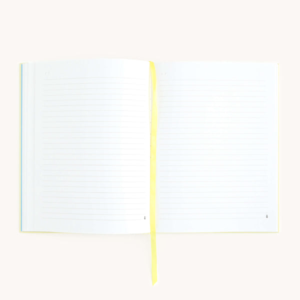 Journal, Linen Yellow