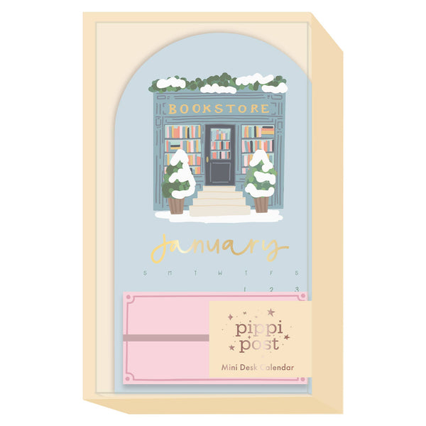 2026 Book Lover's Mini Desk Calendar