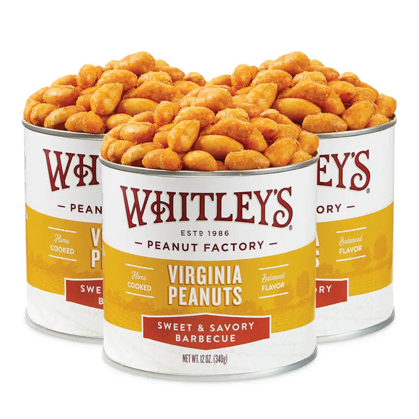 Peanuts, Sweet & Savory Barbecue Virginia Peanuts 12 oz.