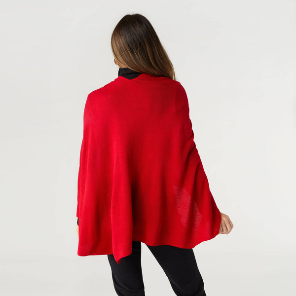 Wrap, Lightweight Kiara Pull Thru Red /One Size