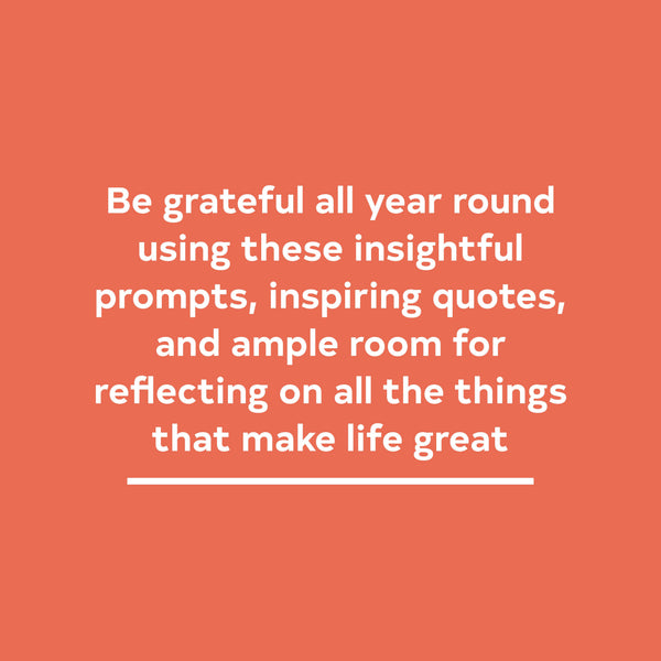 Journal, Gratitude