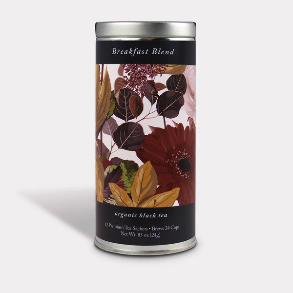 Tea Tin, Breakfast Blend Botanical Blend
