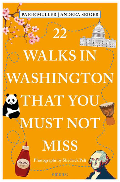 Book, 22 Walks in Washington, DC That You Must Not Miss
