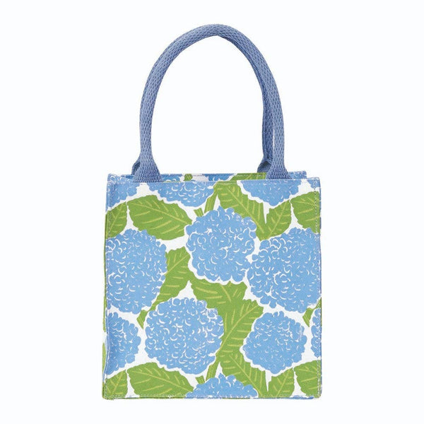 Reusable Tote, Blue Hydrangea