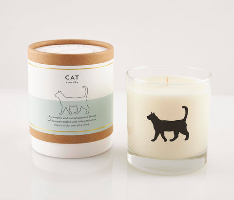 Candle, Cat: Reusable Glass