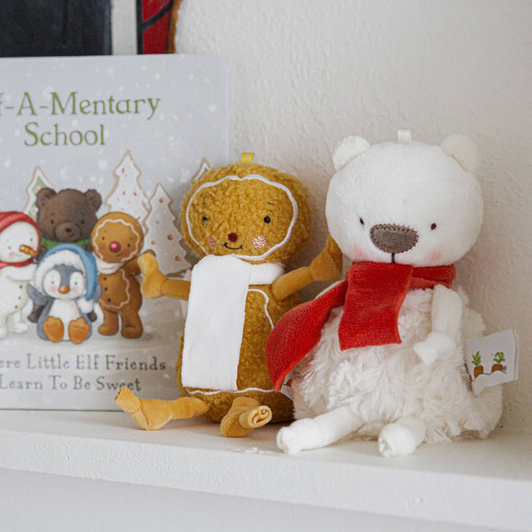 Holiday Plush, Ginger Roly Poly