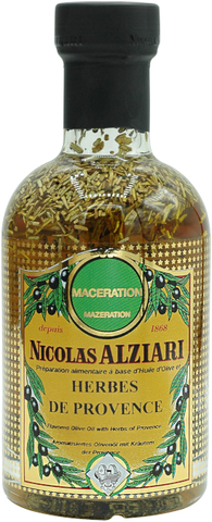 Olive Oil: Alziari Extra virgin w/ Provence Herbs Bottle