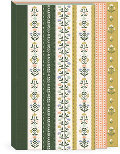 Journal, Forest Coral 3 Tiered Softcover