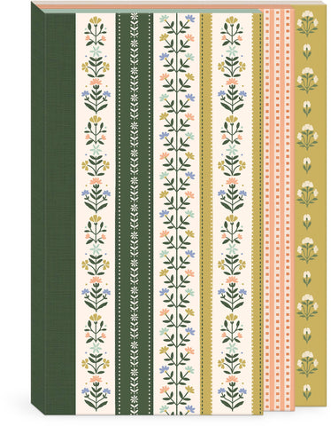 Journal, Forest Coral 3 Tiered Softcover