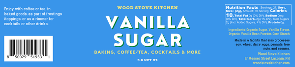Sugar, Vanilla, 3.8 Net Oz