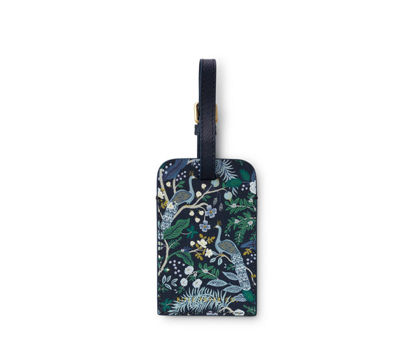 Peacock Luggage Tag