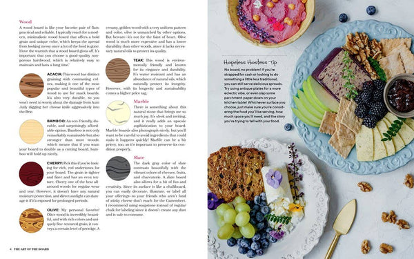 Book, Art of the Board: Fun & Fancy Snack Boards, Recipes & Ideas