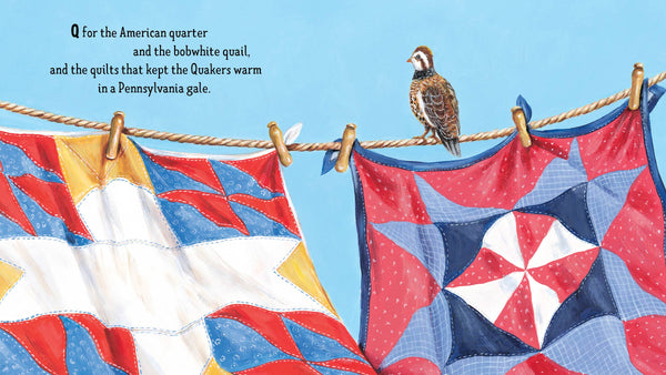 250th: Children's Book, Land of the Free America's ABC Picture Book