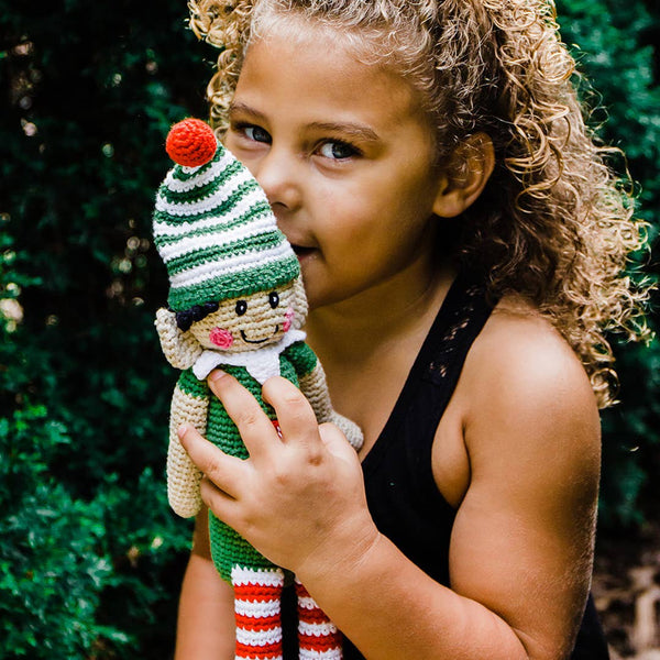 Holiday Plush, Handmade Plush Elf