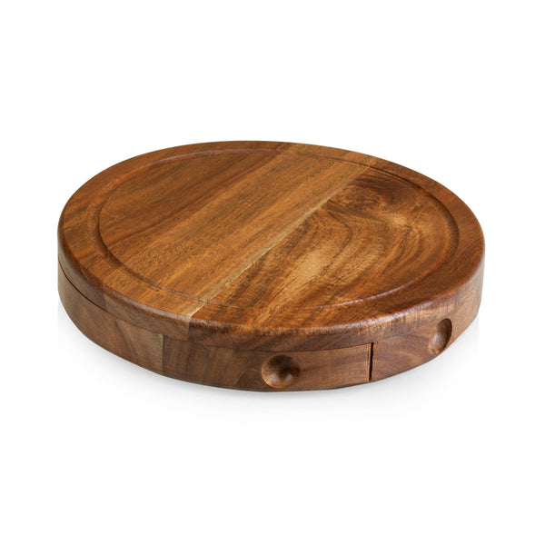 Cheeseboard & Tool Set, Acacia Wood (Brie)