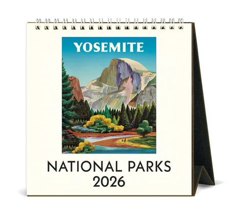 2026 Calendar, Desk, National Parks