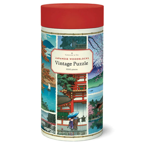 Puzzle, 1000pc Japanese Woodblocks