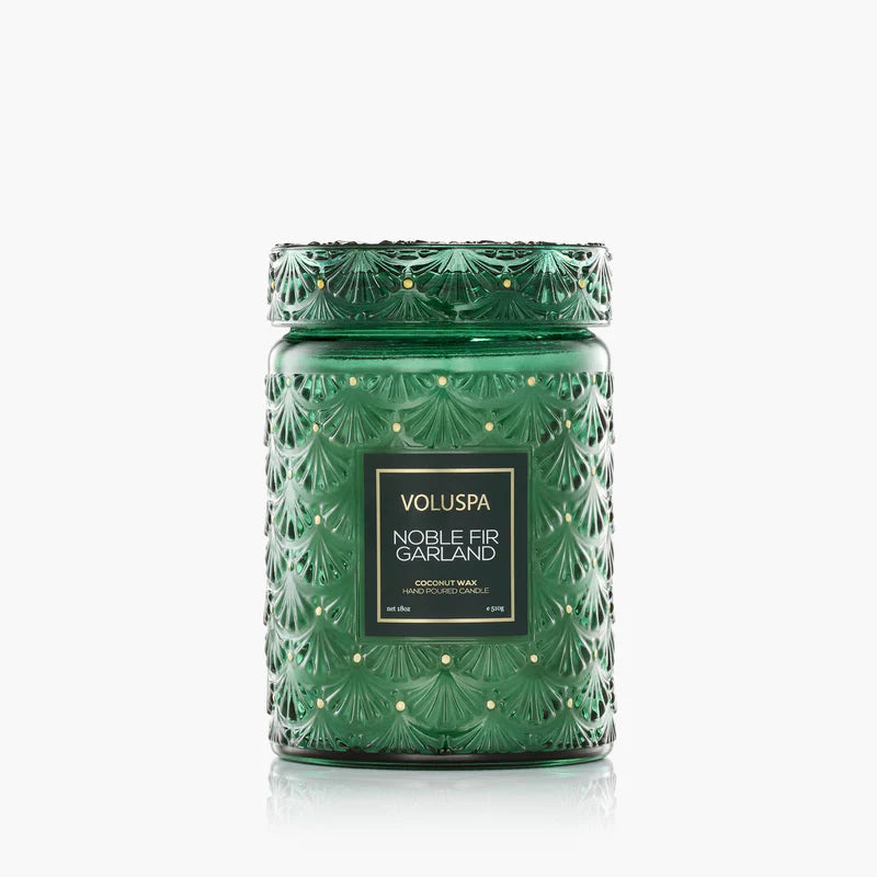 Voluspa Candle, Noble Fir Garland Lg Jar