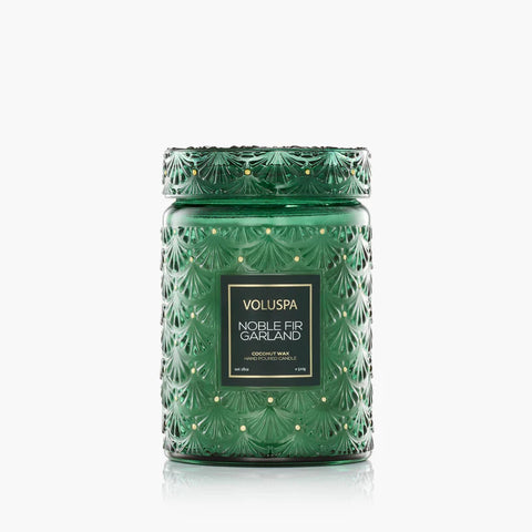 Voluspa Candle, Noble Fir Garland Lg Jar