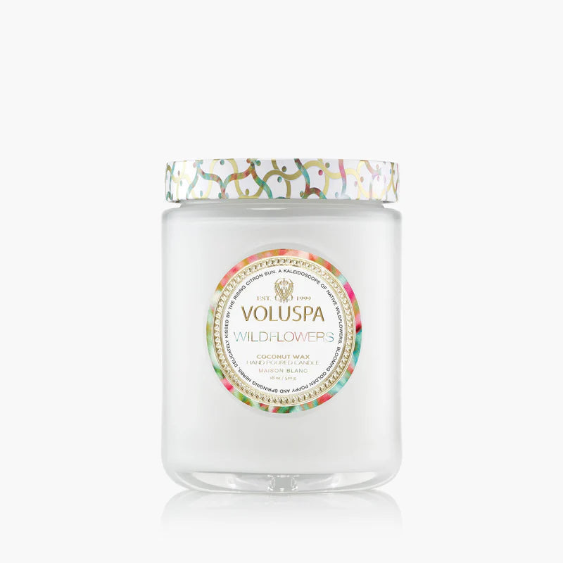 Voluspa Candle, 18oz Jar Wildflowers