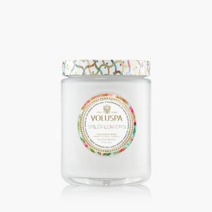 Voluspa Candle, 18oz Jar Wildflowers