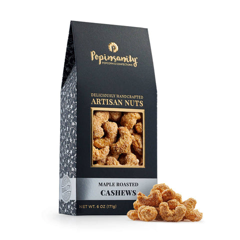 Gourmet Nuts, Maple Roasted Cashews | 6oz