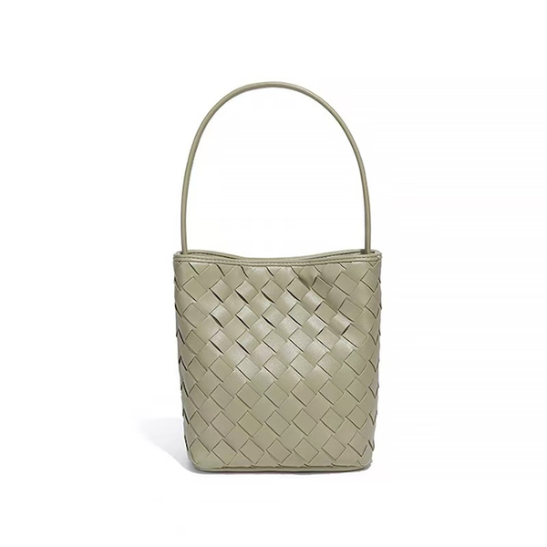 Shoulder/Crossbody Woven Bag: Sage