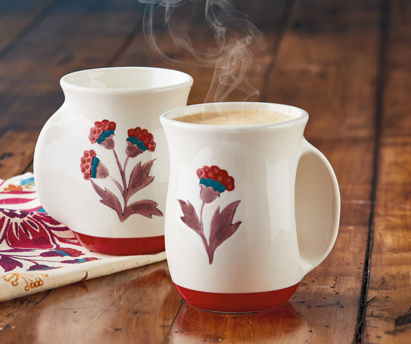 Autumn Bloom Handwarmer Mug