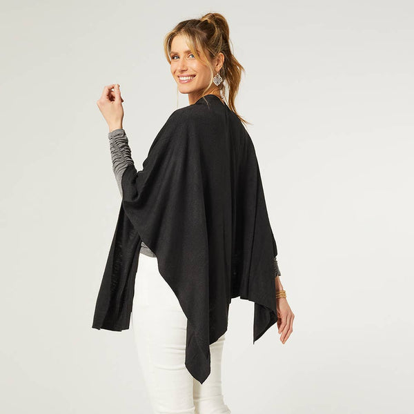 Wrap, Lightweight Kiera Black /One Size