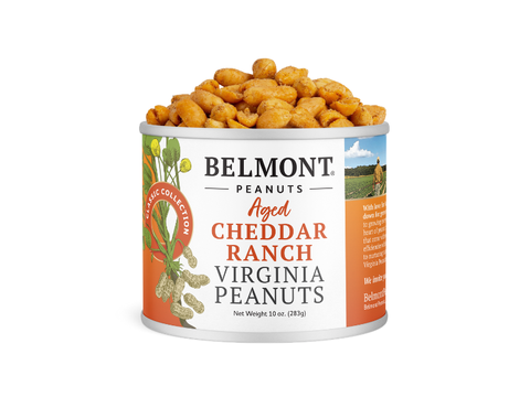 Virginia Peanuts, Aged Cheddar Ranch 10oz