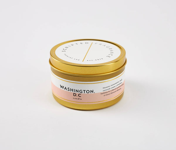Washington D.C. Soy Candle: Reusable Glass