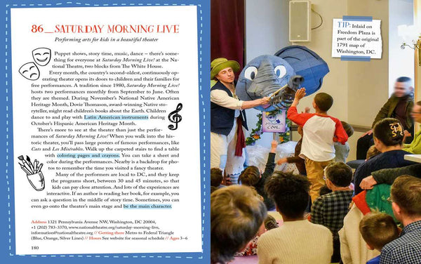 Book, 111 Places for Kids in Washington, DC That You Must Not Miss