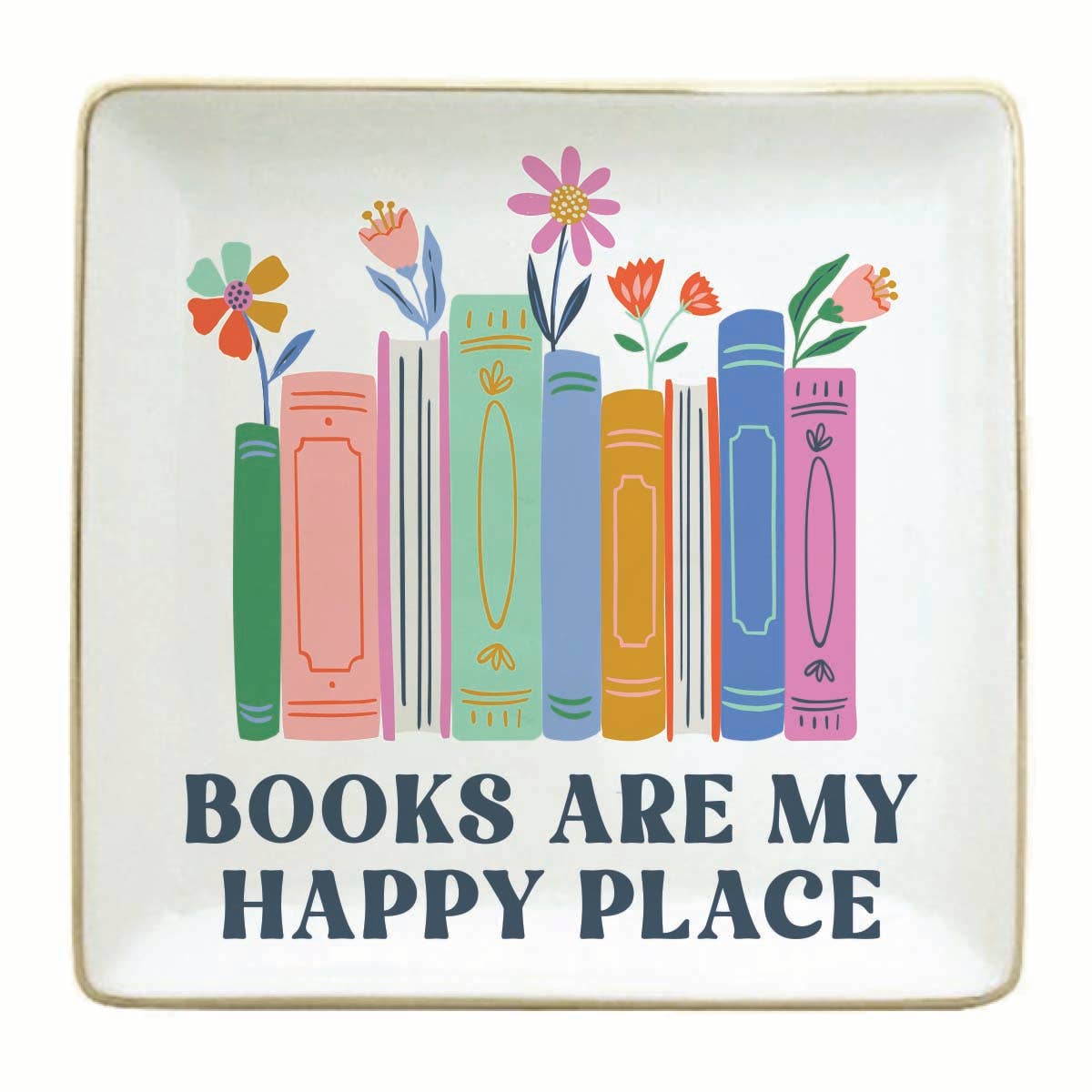 Trinket Tray | Books Trinket Tray