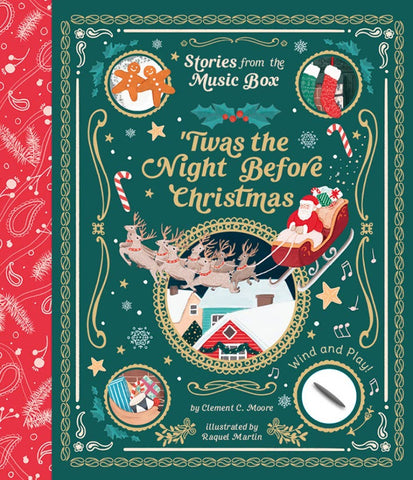 Children's Book, Twas the Night Before Christmas (Stories from the Music Box)