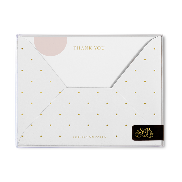 Boxed Notes, Dots Thank You