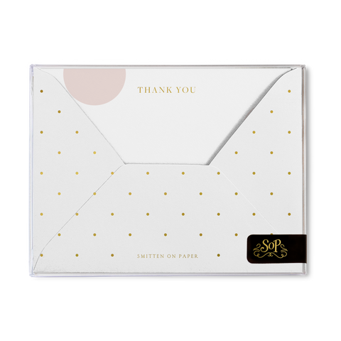 Boxed Notes, Dots Thank You