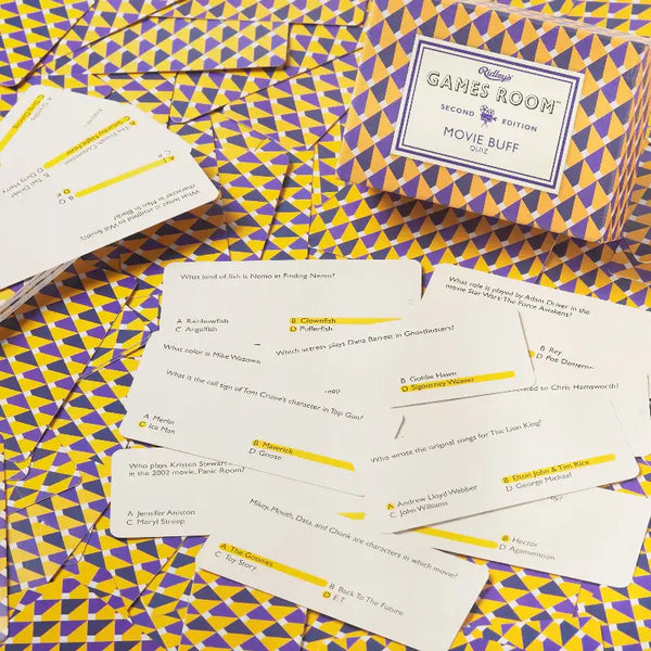 Trivia Cards, Movie Buff