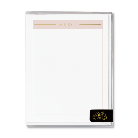 Boxed Notes, Merci