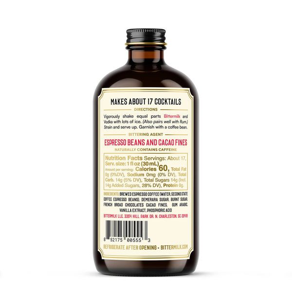 Bittermilk: Espresso Martini Cocktail Mixer