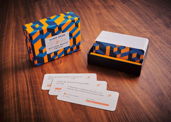 Trivia Cards, Action Movie