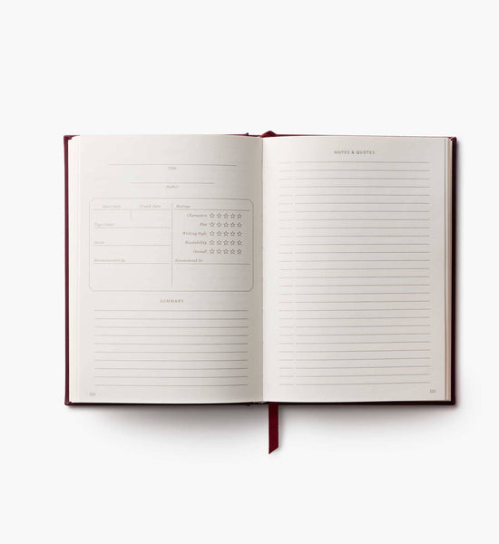 Journal, Ladies Night Book Club Embroidered